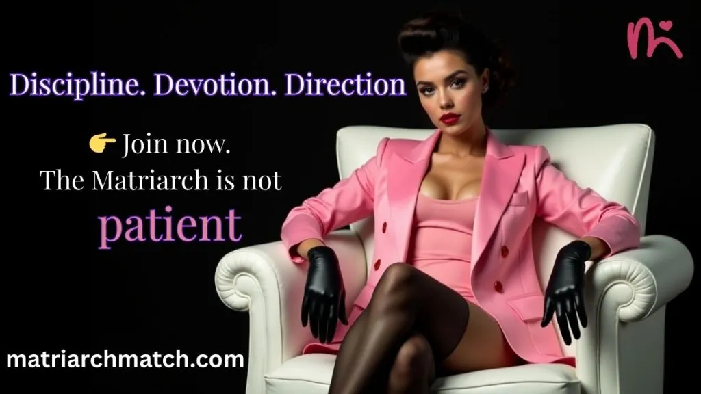 👑 Looking for a woman who doesn’t ask—she commands? - MatriarchMatch.com